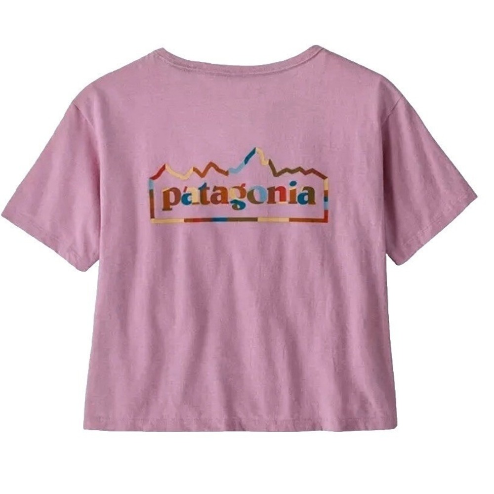 Patagonia Women's Unity Fitz Easy-Cut Responsibili-Tee 37769 Mlke Size M New
